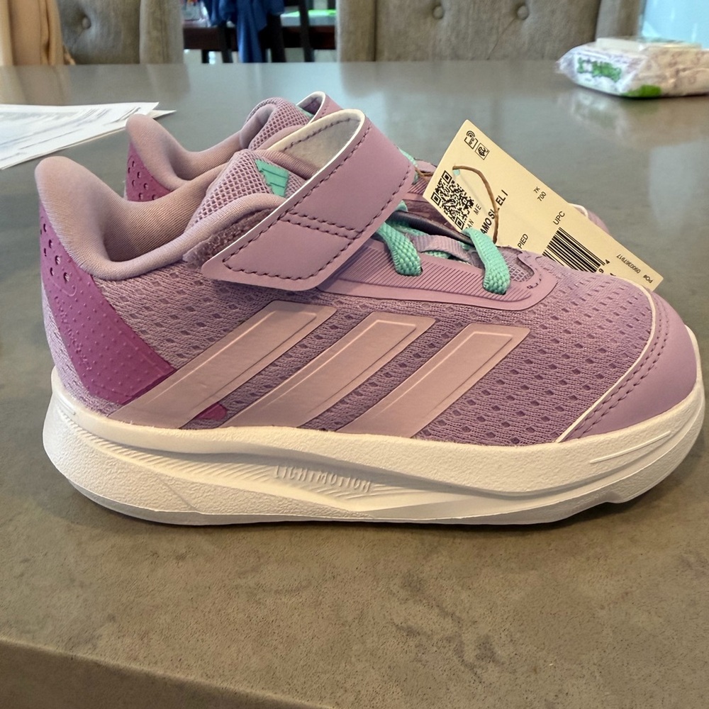 Adidas Toddler Purple Sneakers 7.5